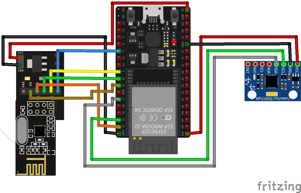 ESP32 Wireless Servo Control Project